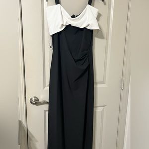 Stunning Black Off the Shoulder Gown